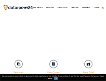 Tablet Screenshot of dataroom24.com